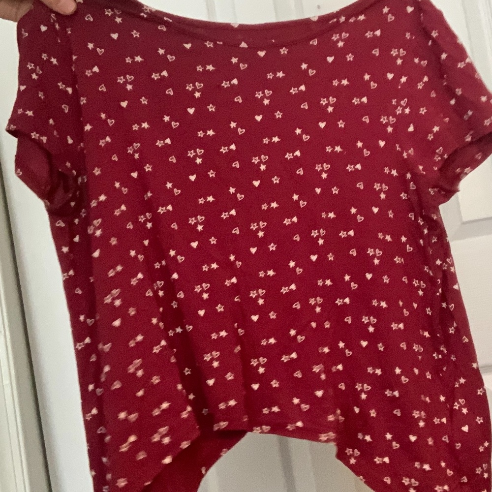 Red crop top - Picture 2 of 6